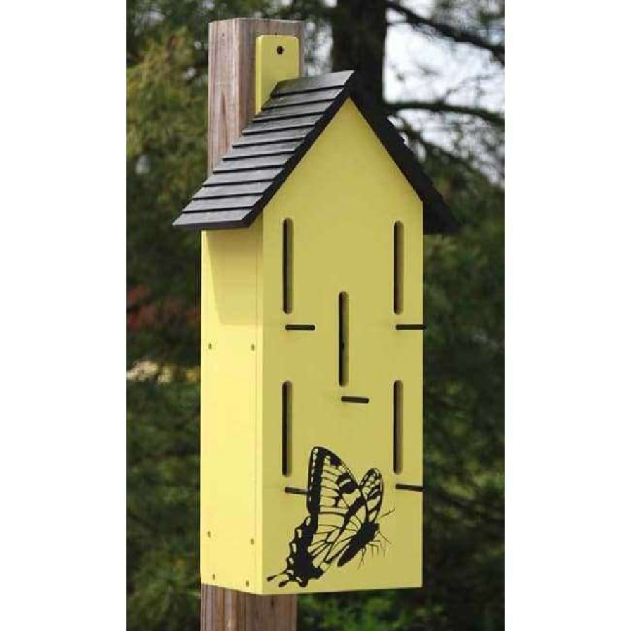 * Bestnest Classic Butterfly House With Perches, Yellow | Butterflies