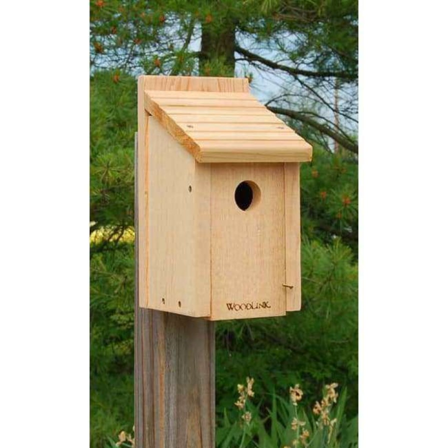 * Woodlink Post / Pole Mounted Houses Bluebird Houses 4 Pack | Bird Houses