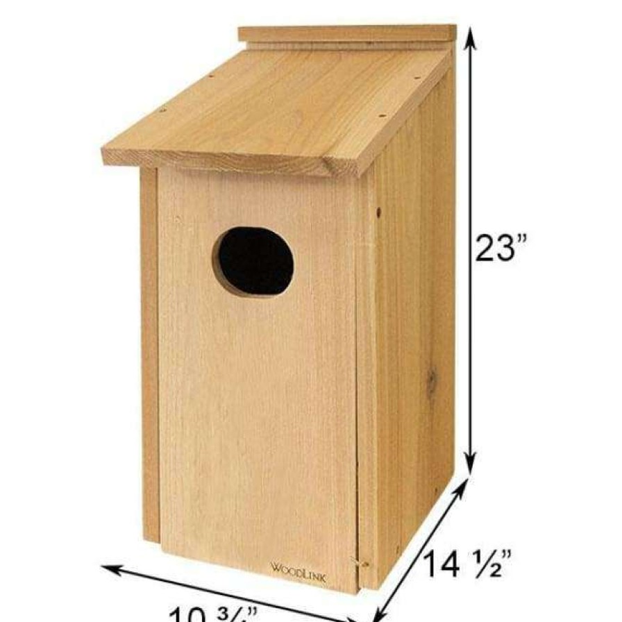 * Woodlink Cedar Duck House Post / Pole Mounted Houses | Bird Houses