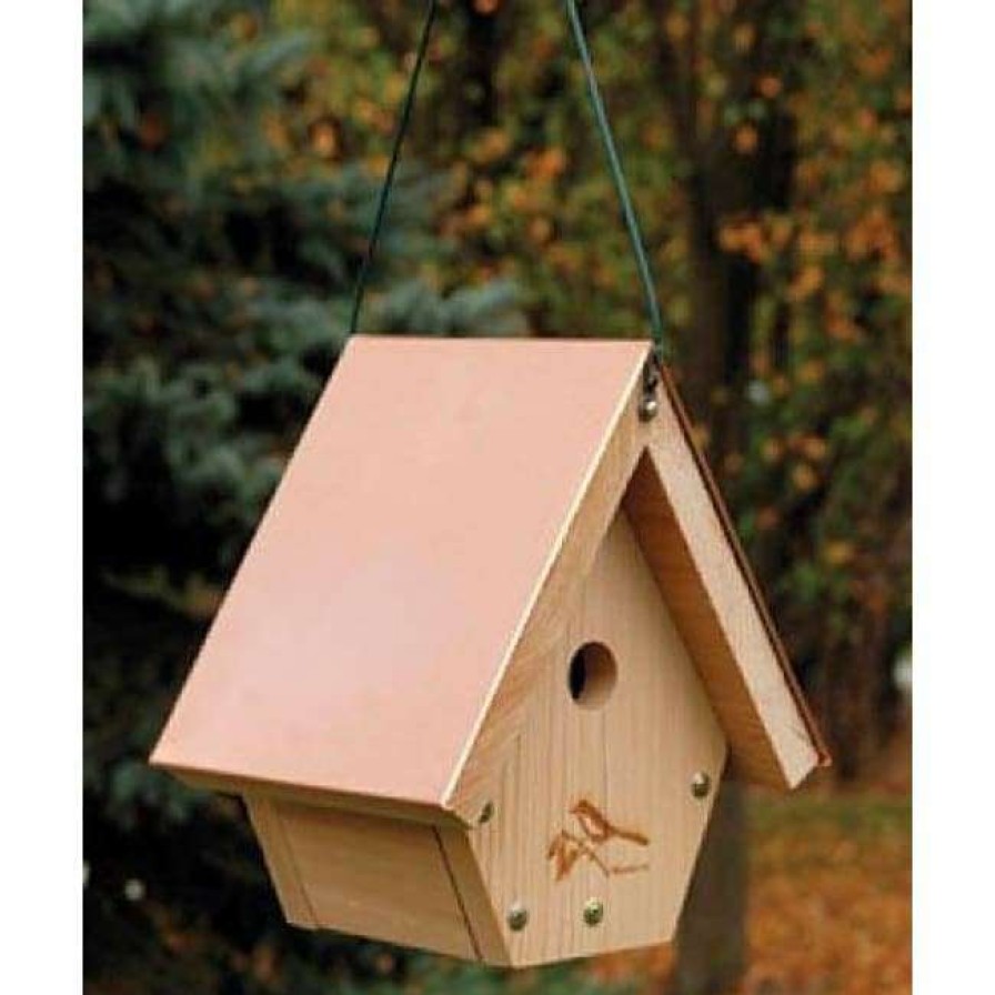 * Woodlink Hanging Houses Coppertop Hanging Wren House | Bird Houses