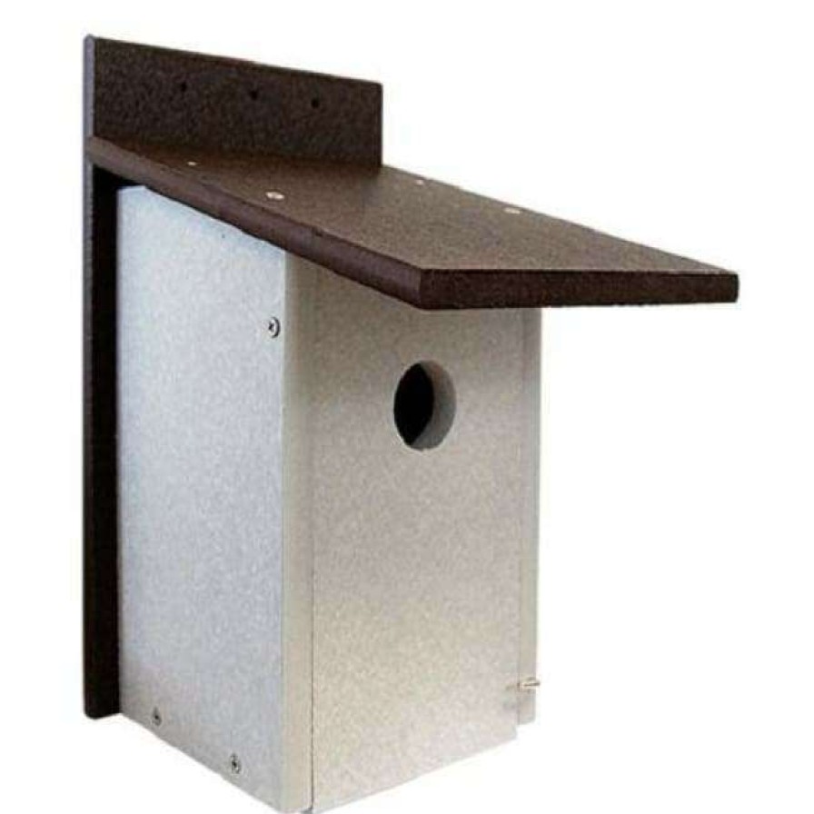 * Prime Retreat Post / Pole Mounted Houses Premium Recycled Plastic Bluebird House | Bird Houses