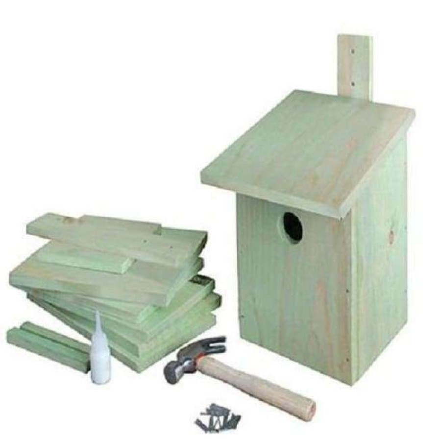 * Esschert Design Build-It-Yourself Bird House Kit Post / Pole Mounted Houses | Bird Houses