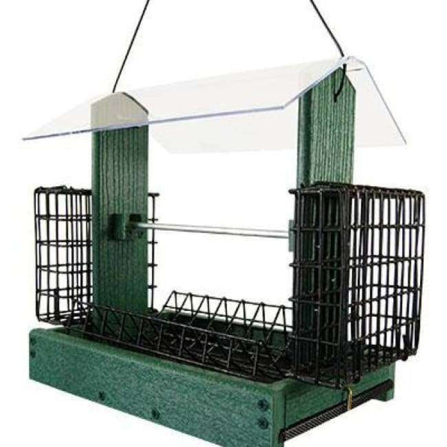 * Woodlink Audubon Going Green 5-In-1 Green Bird Feeder | Bird Feeders