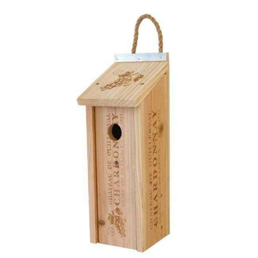 * Woodlink Novelty Wine Crate Cedar Bluebird House | Bird Houses