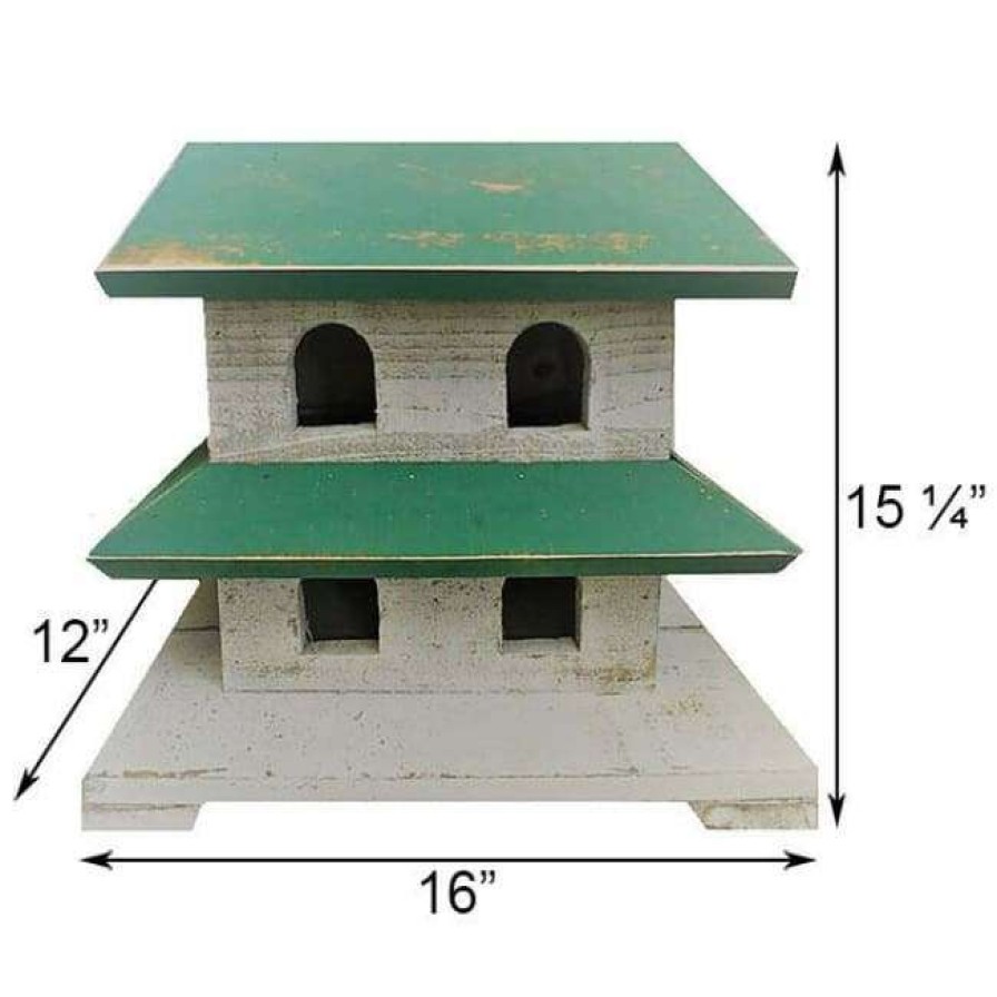 * Bird In Hand Hanover Purple Martin House With 4-Rooms Post / Pole Mounted Houses | Bird Houses