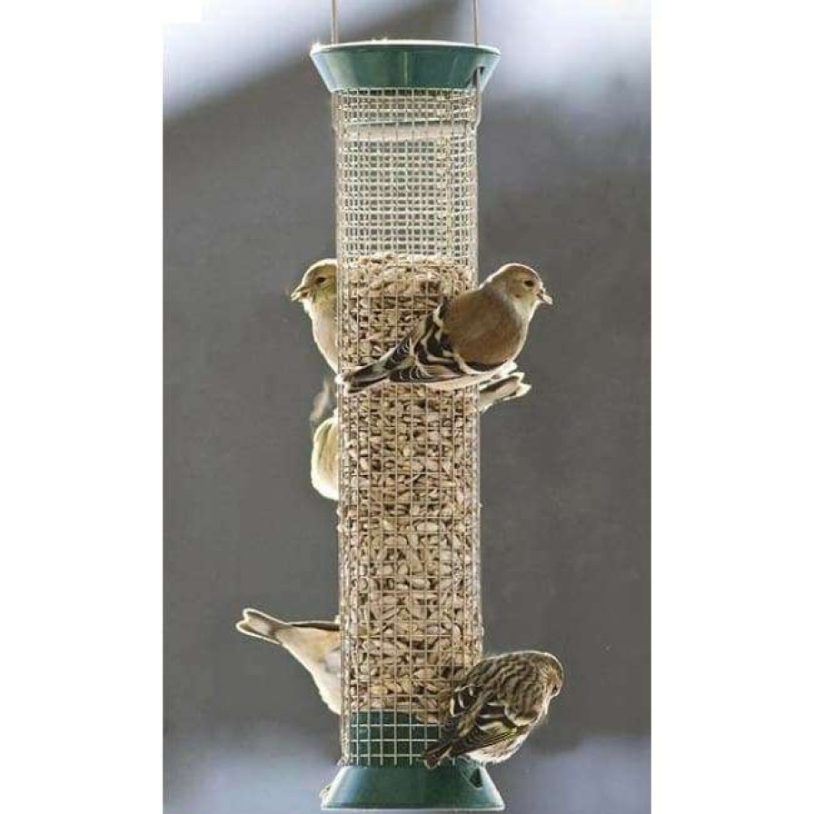 * Droll Yankees Hanging Feeders New Generation 13 Peanut Bird Feeder, Green | Bird Feeders