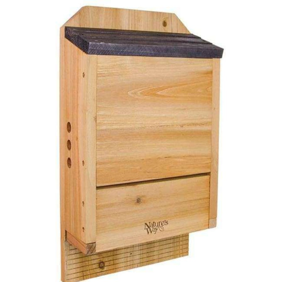 * Nature'S Way Three Chamber Cedar Bat House, 300 Bats | Bats