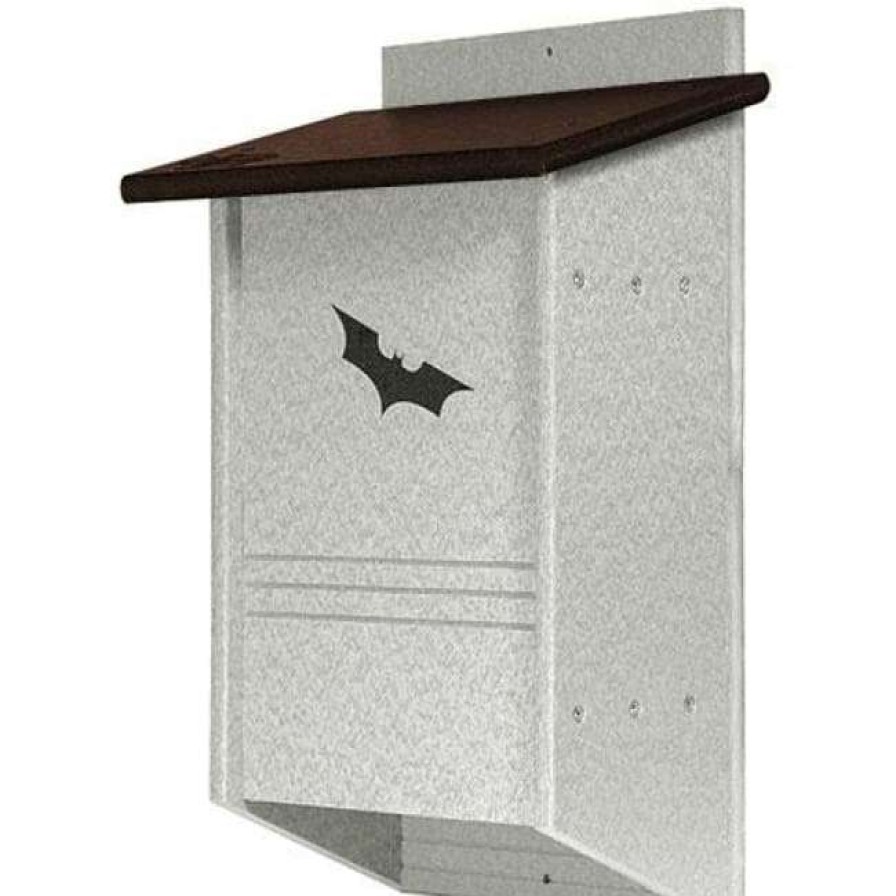 * Green Meadow Houses & Feeders Polywood Recycled Plastic Triple Chamber Bat House, 40 Bats | Bats