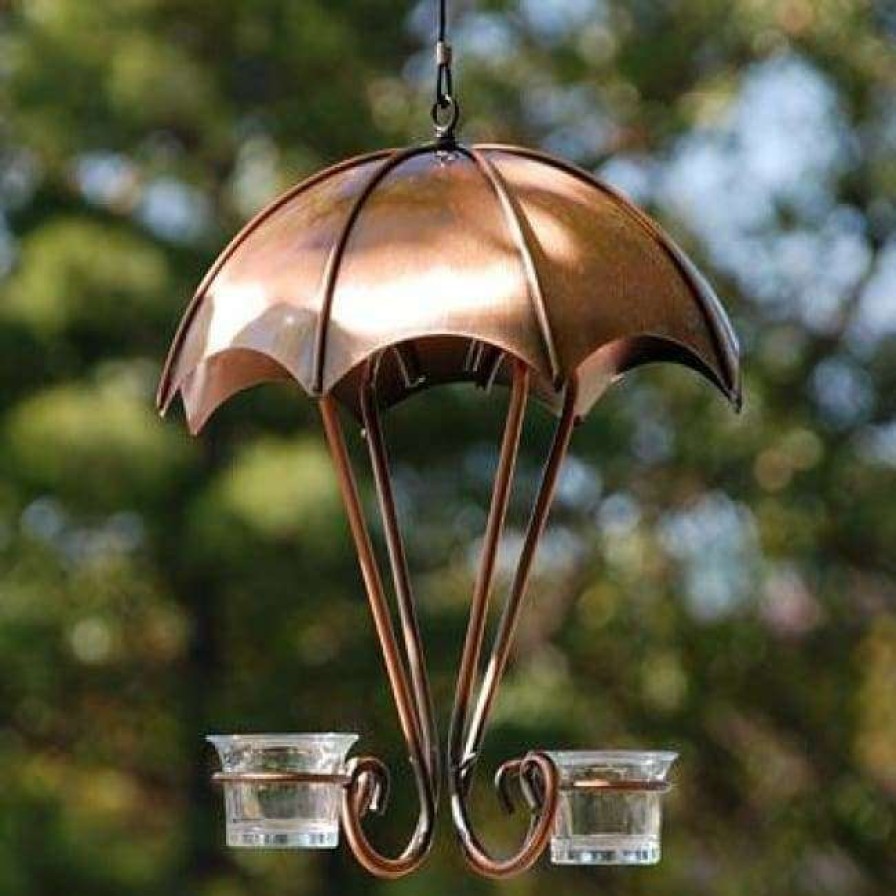 * Woodlink Hanging Feeders Brushed Copper Oriole Feeder | Bird Feeders