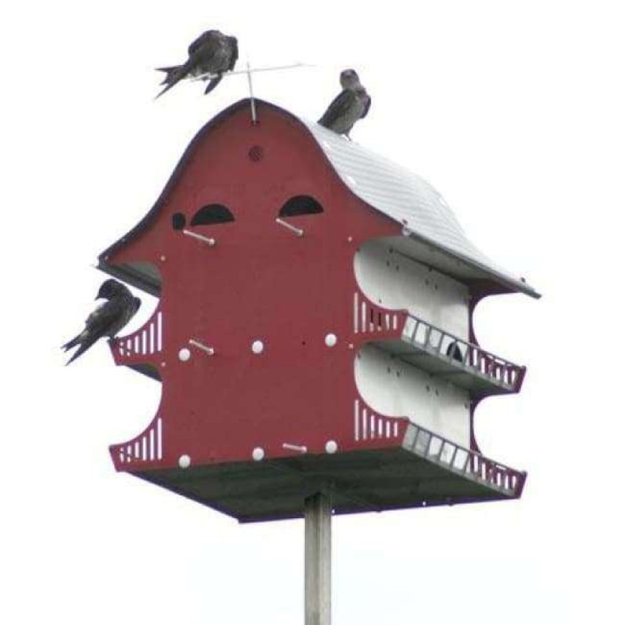 * S&K Mfg Purple Martin Houses Barn And Perch 16 Room Purple Martin House | Bird Houses