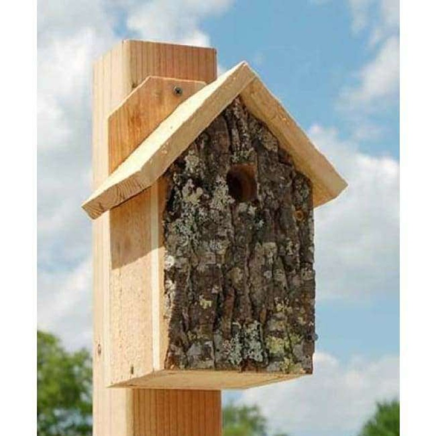 * Uncle Dunkel Bark Clad Wren House | Bird Houses