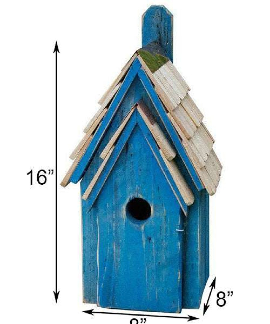 * Heartwood Bluebird Manor Bird House, Blue Post / Pole Mounted Houses | Bird Houses