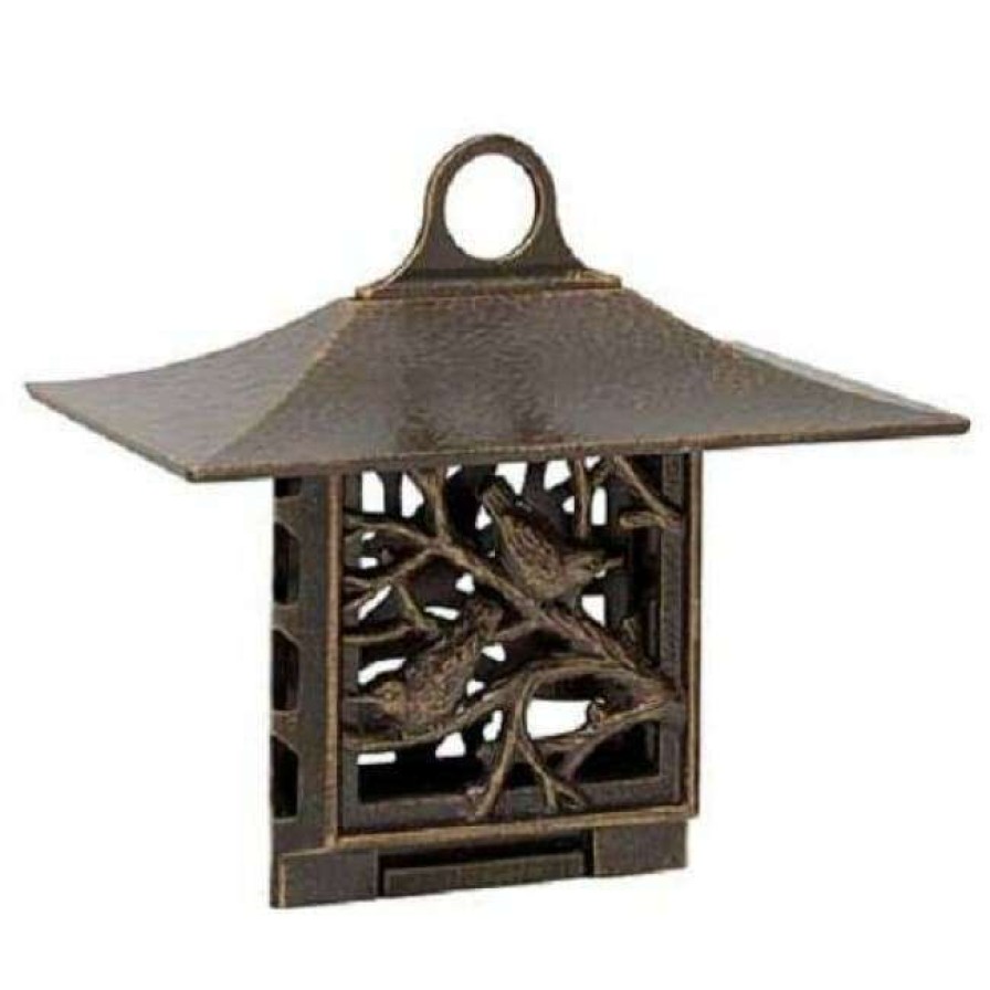 * Whitehall Products Nuthatch Bronze Colored Suet Feeder Hanging Feeders | Bird Feeders