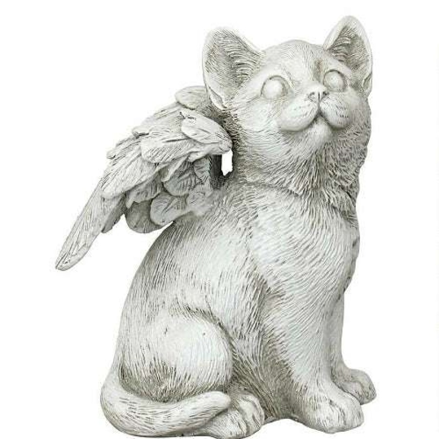 * Design Toscano Loving Friend, Memorial Pet Cat Statue | Lawn & Garden