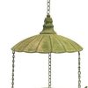 * Esschert Design Hanging Feeders Aged Metal Green Hanging Bird Feeder | Bird Feeders