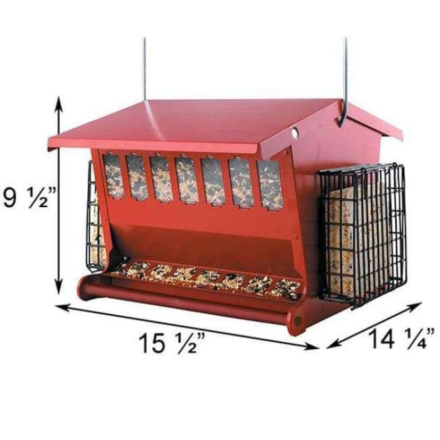 * Heritage Farms Hanging Feeders Seeds & More Double Sided Bird Feeder | Bird Feeders