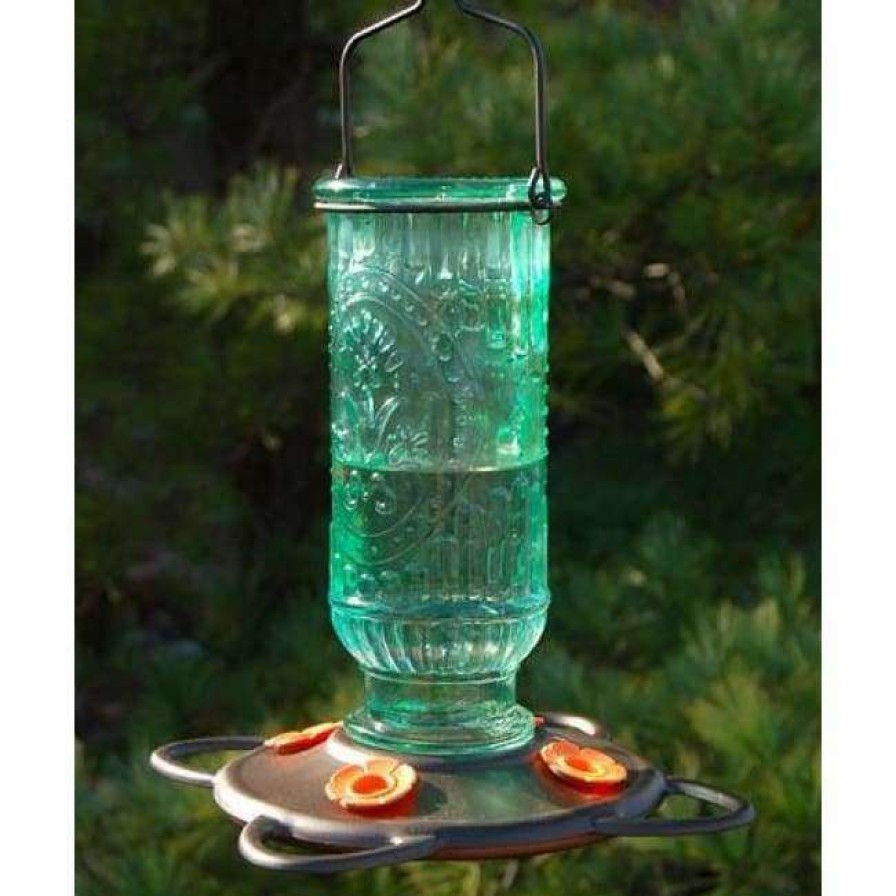 * More Birds Vintage Bottle Oriole Feeder Hanging Feeders | Bird Feeders