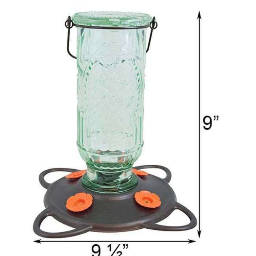 * More Birds Vintage Bottle Oriole Feeder Hanging Feeders | Bird Feeders