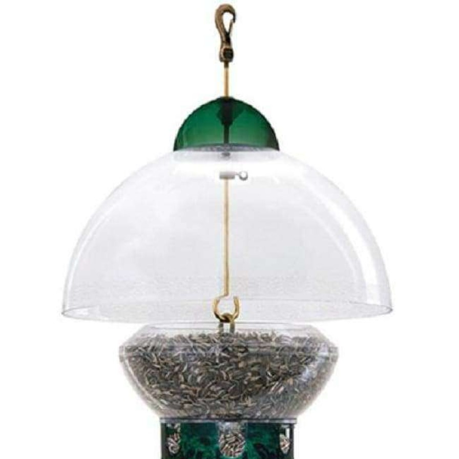 * Droll Yankees Big Top Squirrel Resistant Green Bird Feeder | Bird Feeders