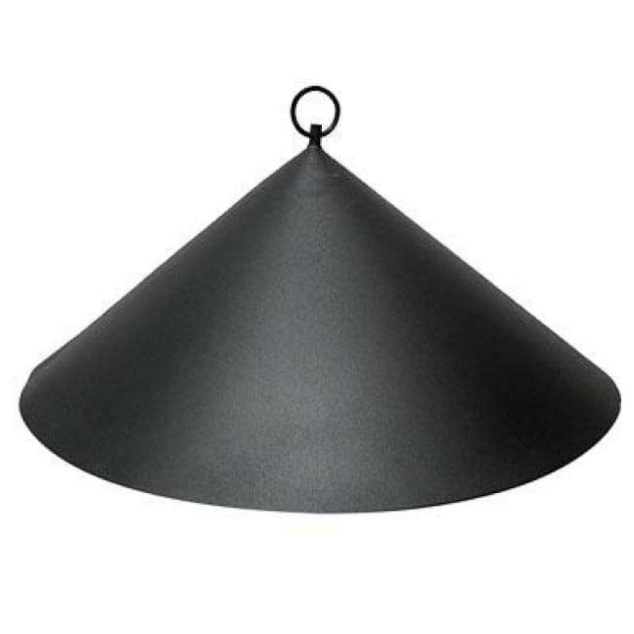 * Achla Bird Feeder Accessories Hanging Black Squirrel Baffle | Bird Feeders