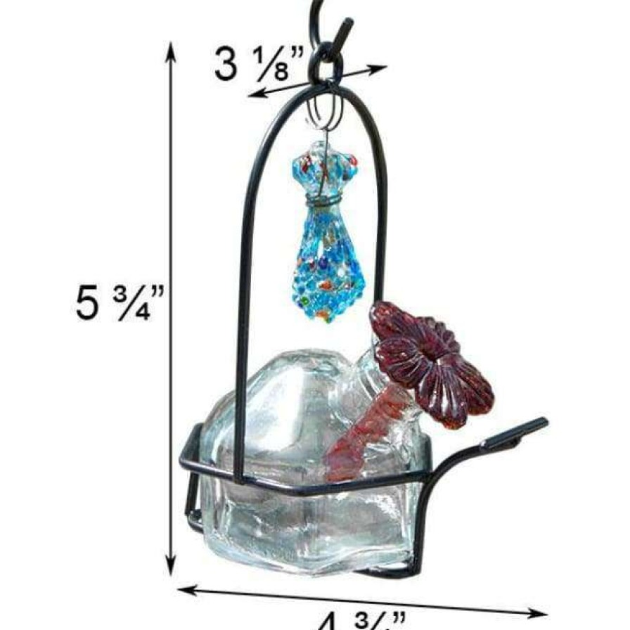 * Parasol Lunch Pail Hummingbird Feeder, Sprinkles | Bird Feeders