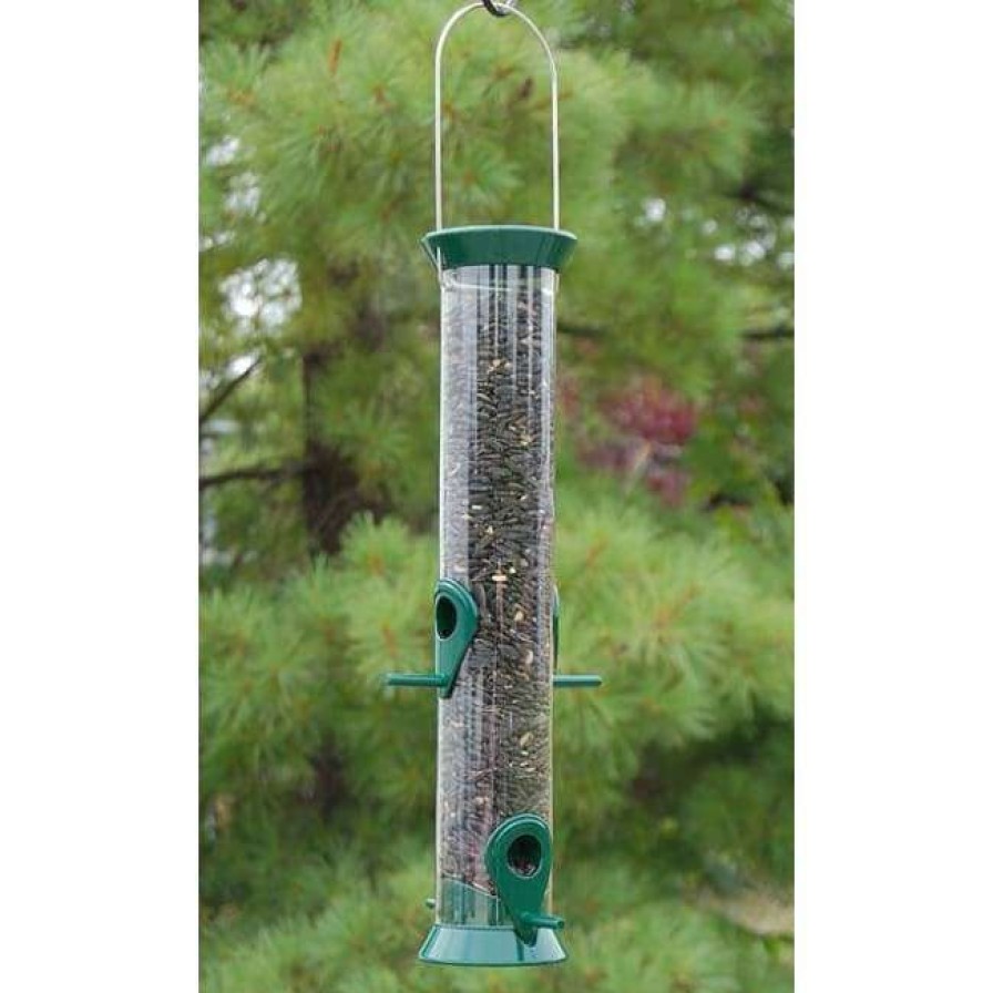 * Droll Yankees New Generation 15 Bird Feeder, Green Hanging Feeders | Bird Feeders