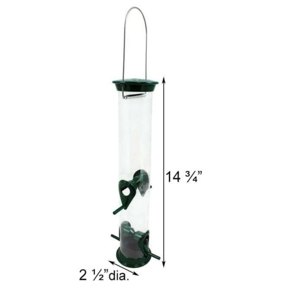 * Droll Yankees New Generation 15 Bird Feeder, Green Hanging Feeders | Bird Feeders