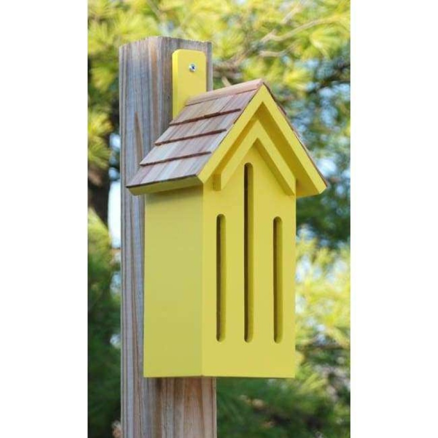 * Home Bazaar Butterflies Prime Retreat Yellow Classic Butterfly House | Butterflies