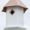 * Decorative Houses Sycamore Bird House With Hammered Copper Roof By A Wing And A Prayer | Bird Houses