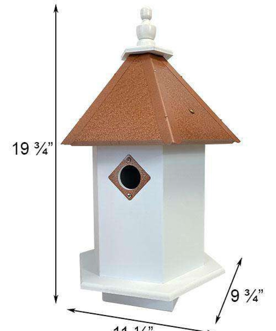 * Decorative Houses Sycamore Bird House With Hammered Copper Roof By A Wing And A Prayer | Bird Houses