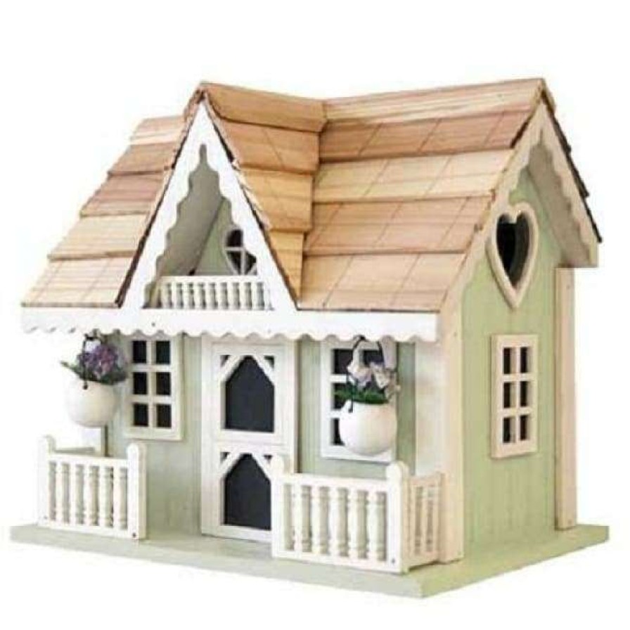 * Home Bazaar Rosemary Cottage Bird House Decorative Houses | Bird Houses