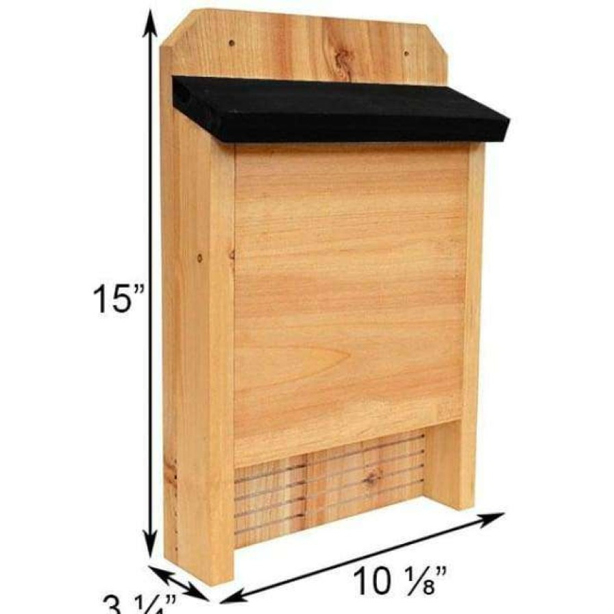 * Bestnest Single Chamber Cedar Bat House, 60 Bats | Bats