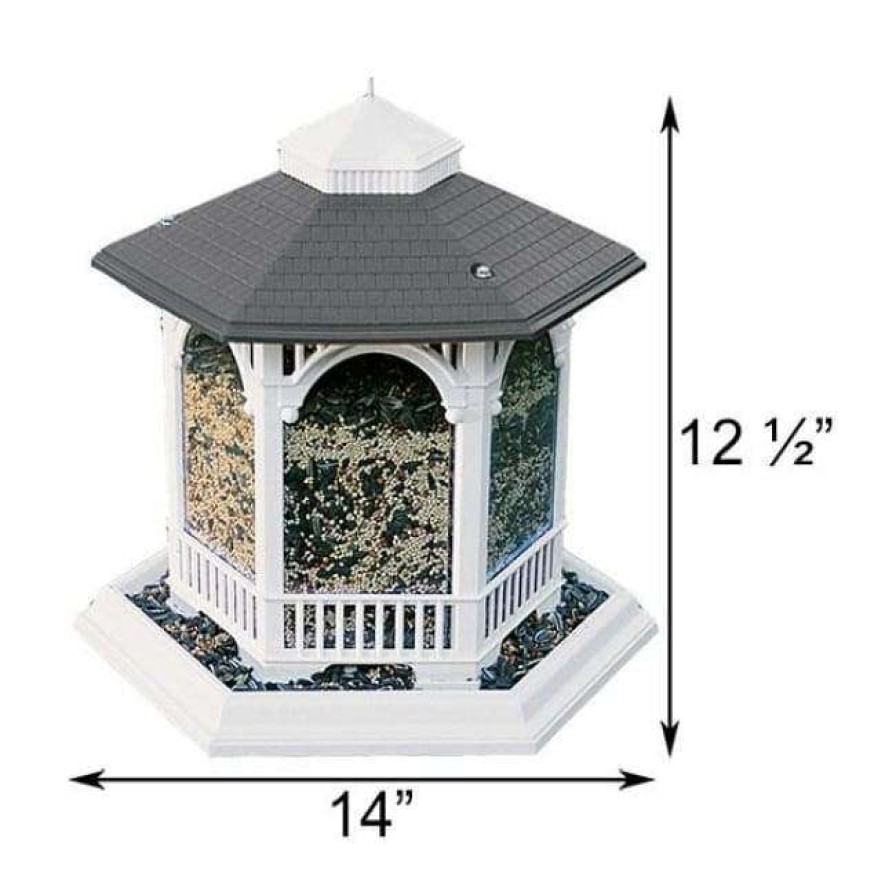 * Heritage Farms Decorative Feeders Deluxe Gazebo Bird Feeder | Bird Feeders