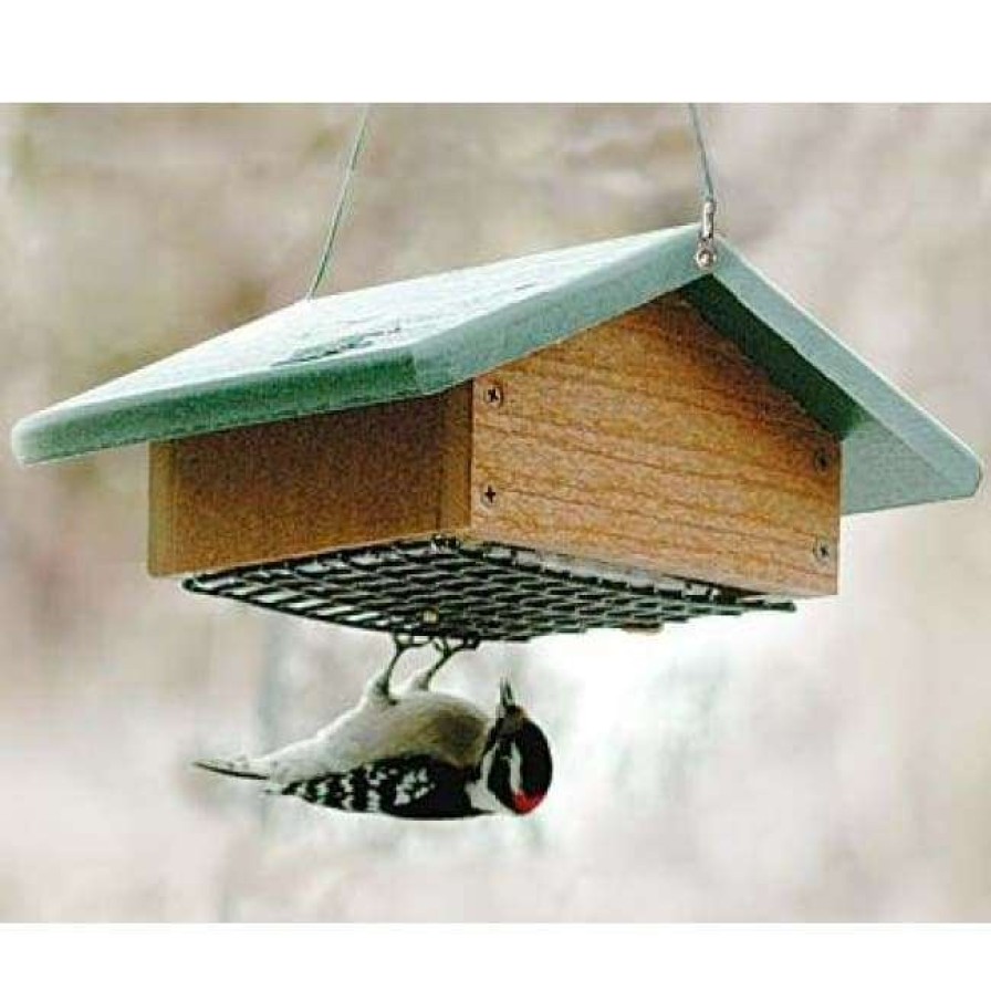 * Woodlink Hanging Feeders Audubon Recycled Plastic Upside Down Suet Feeder | Bird Feeders