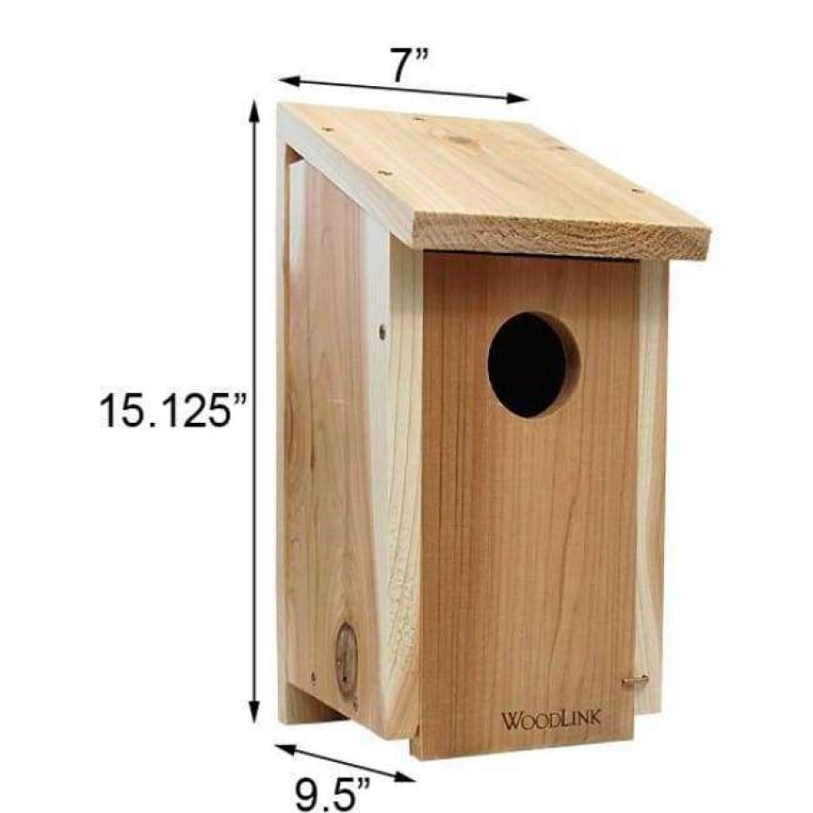 * Woodlink Cedar Woodpecker House | Bird Houses