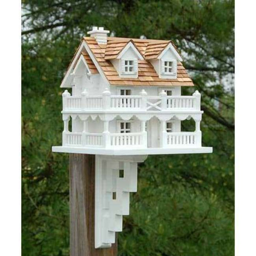 * Home Bazaar Cape Cod Bird House With Bracket | Bird Houses