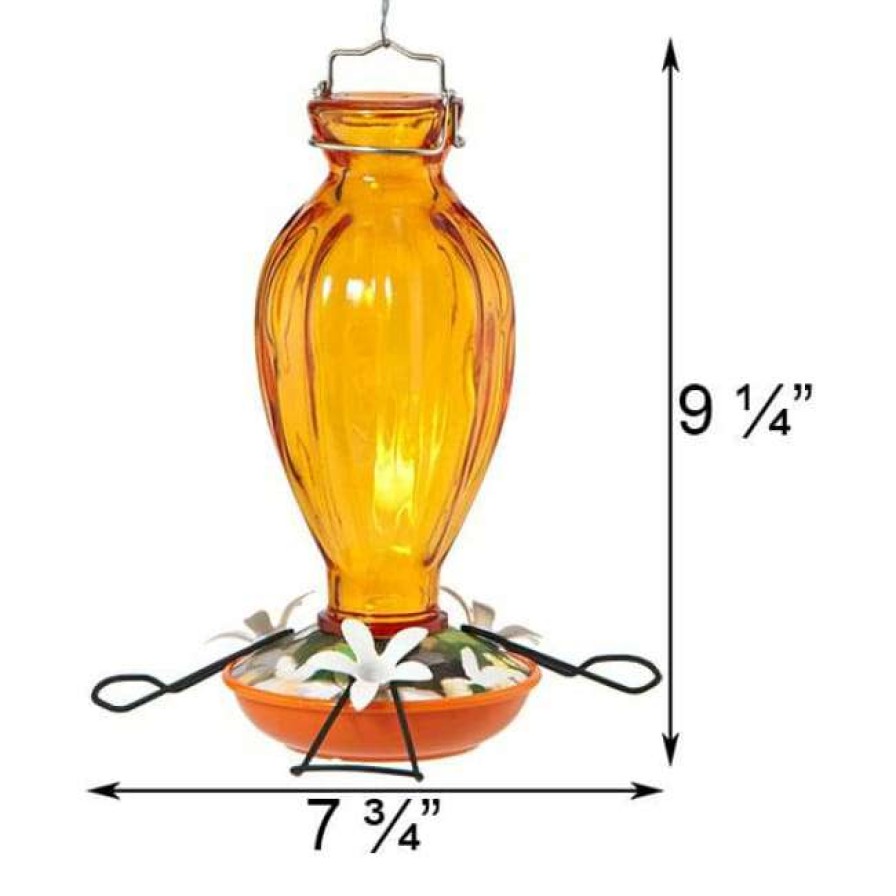 * Woodlink Audubon Fluted Glass Oriole Feeder | Bird Feeders