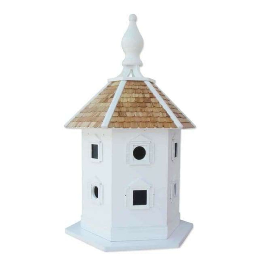 * Home Bazaar Post / Pole Mounted Houses Danbury Dovecote Bird House | Bird Houses