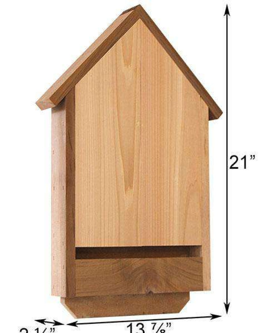 * Heath Mfg Deluxe Cedar Bat House For 20 Bats | Bats