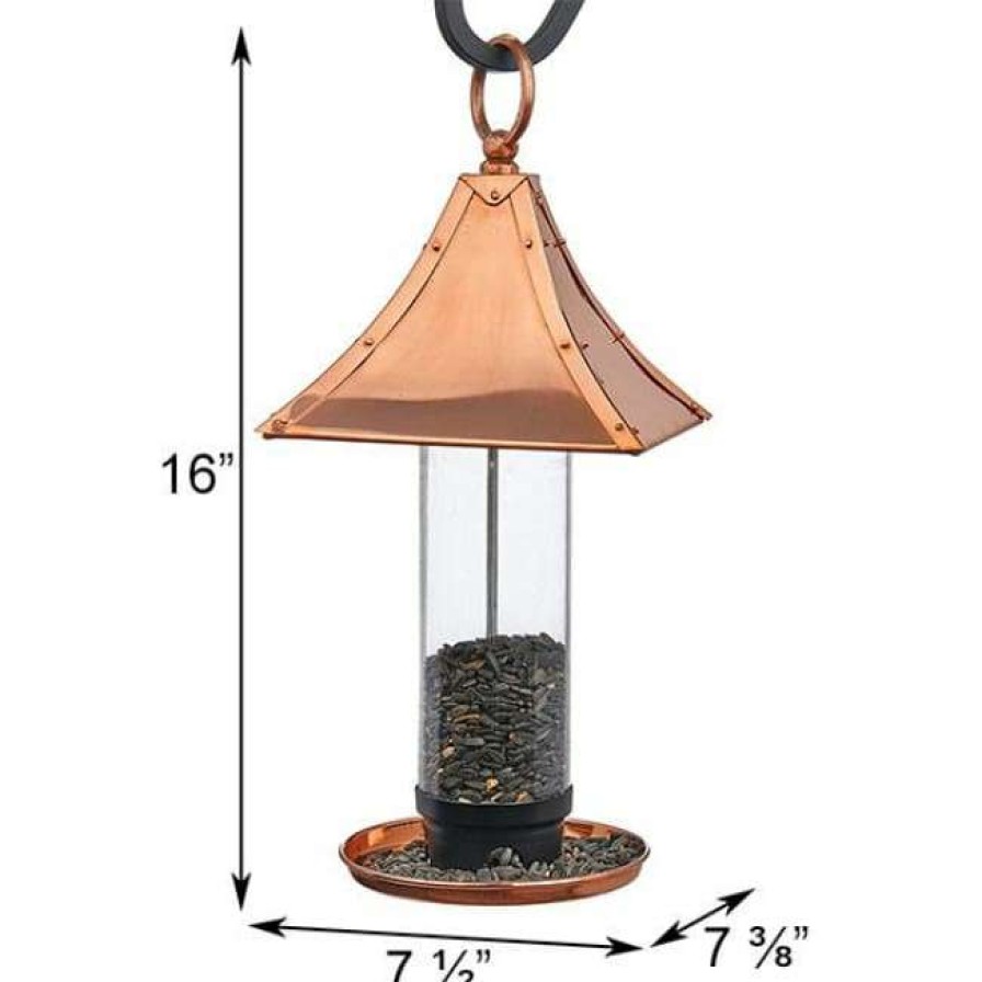 * Good Directions Hanging Feeders Palazzo Coppertop Bird Feeder | Bird Feeders