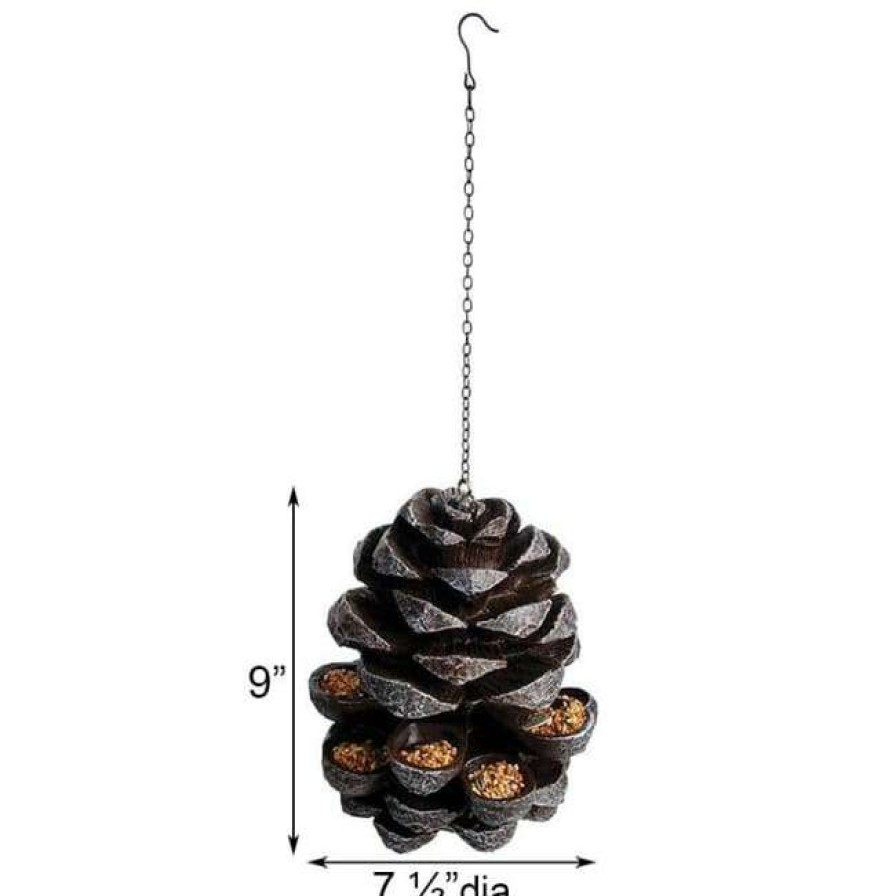 * Esschert Design Pinecone Hanging Bird Feeder | Bird Feeders