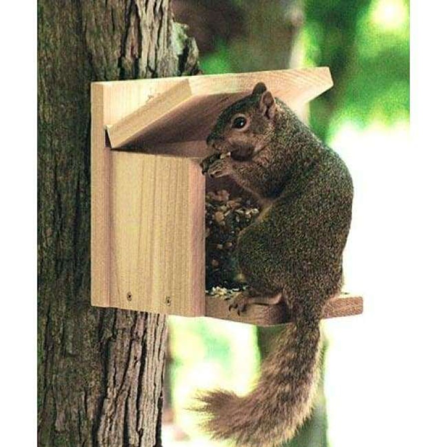 * Woodlink Audubon Cedar Squirrel Munch Box Squirrels | Squirrels