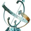 * Rome Industries Armillary Brass Verdigris 18 Sundial With Star | Lawn & Garden