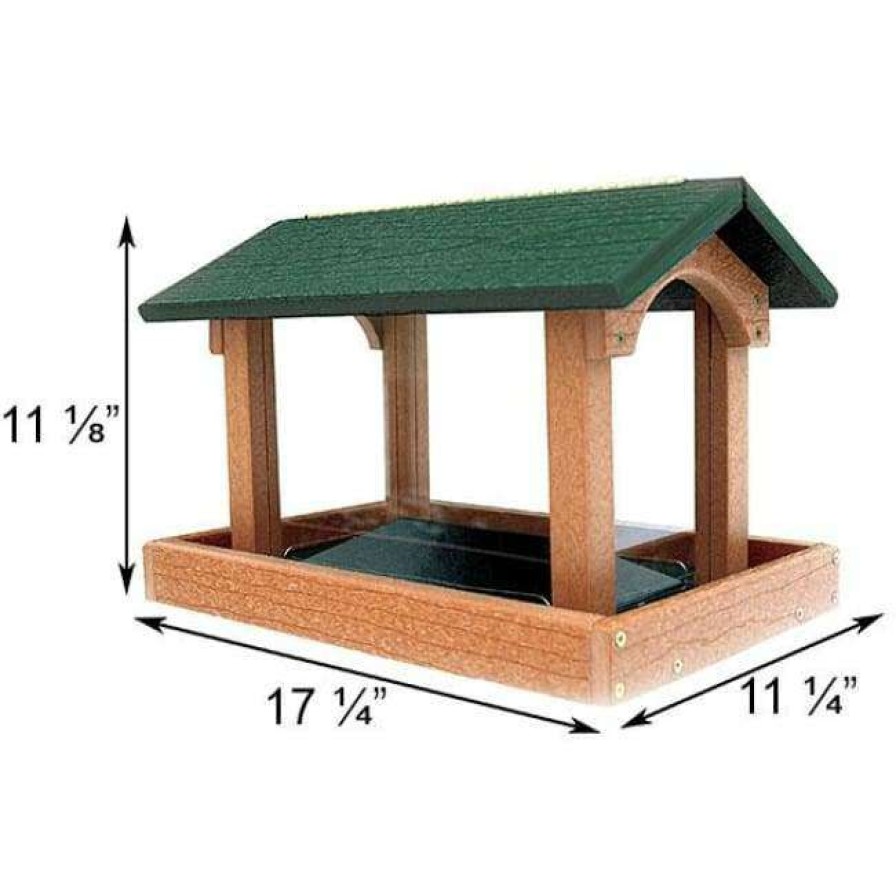 * Woodlink Recycled Plastic Premier Hopper Bird Feeder | Bird Feeders