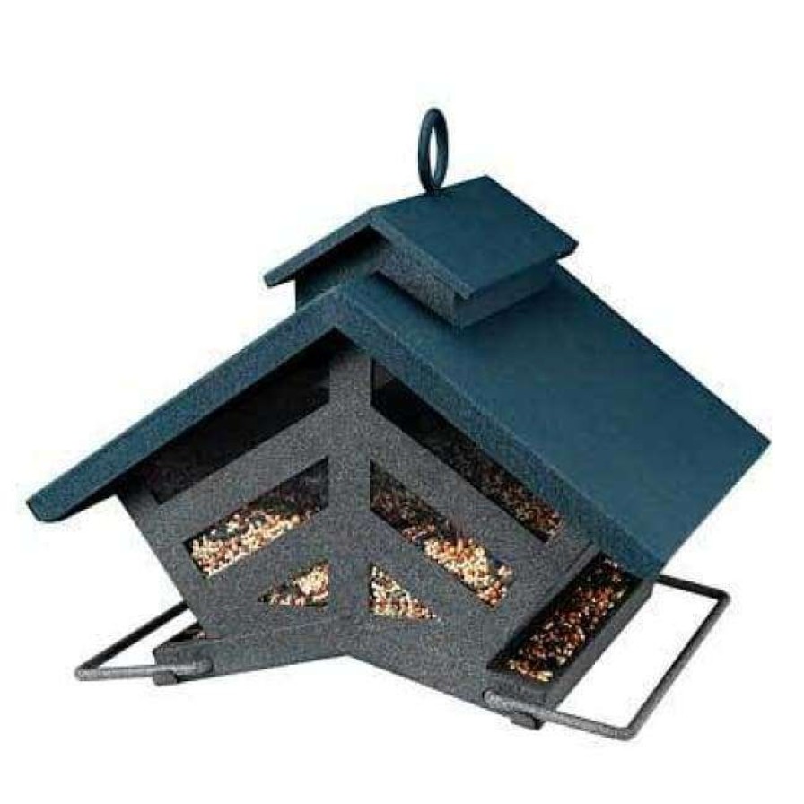 * Heritage Farms Hanging Feeders Chalet Deluxe Double Sided Bird Feeder | Bird Feeders