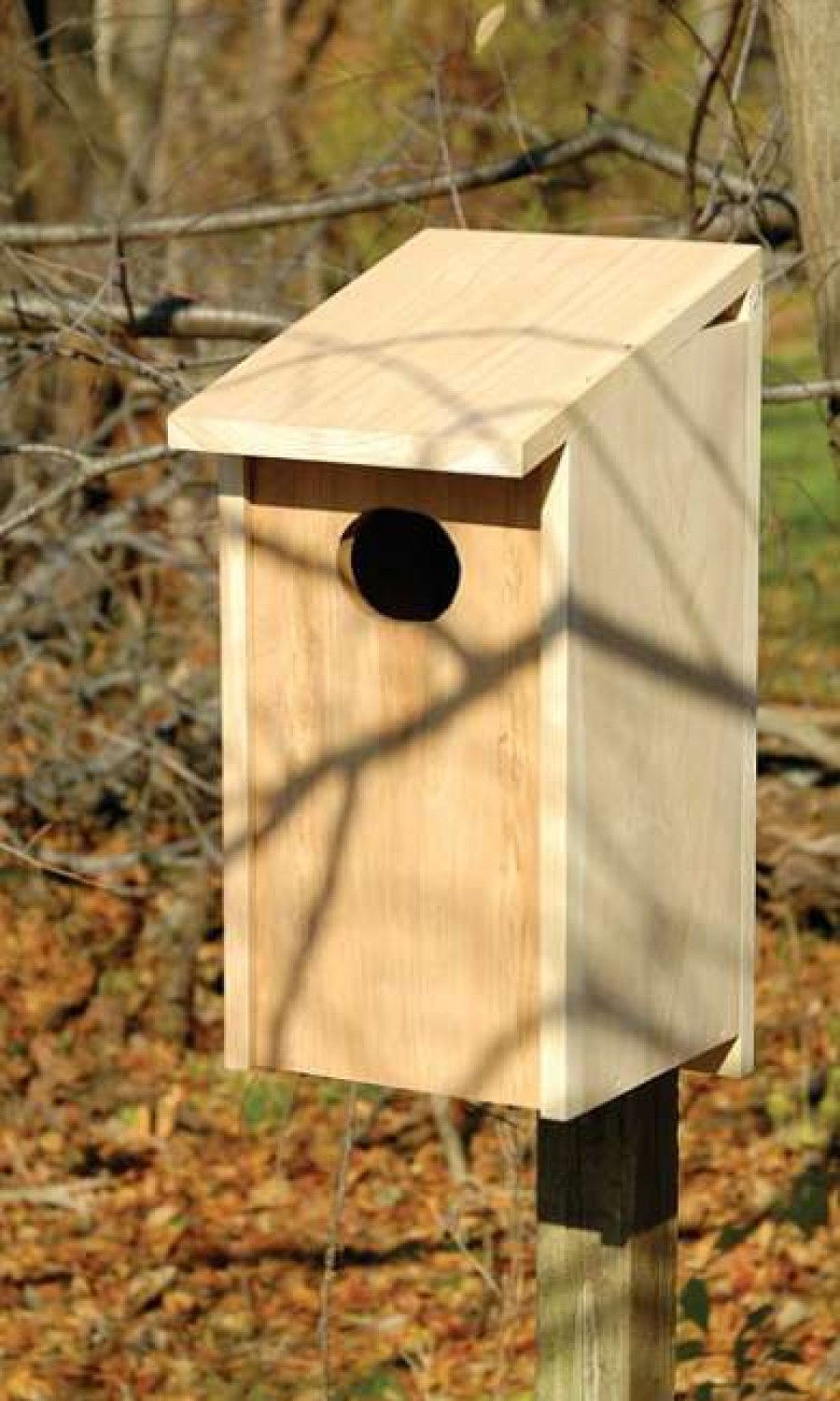 * Heartwood Joy Box Wood Duck House Post / Pole Mounted Houses | Bird Houses