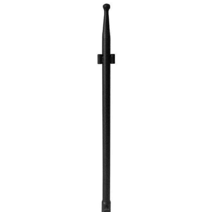 * Bird Bath Accessories Achla Black Birding Pole Top Section With Two Holders, 28 | Bird Feeders