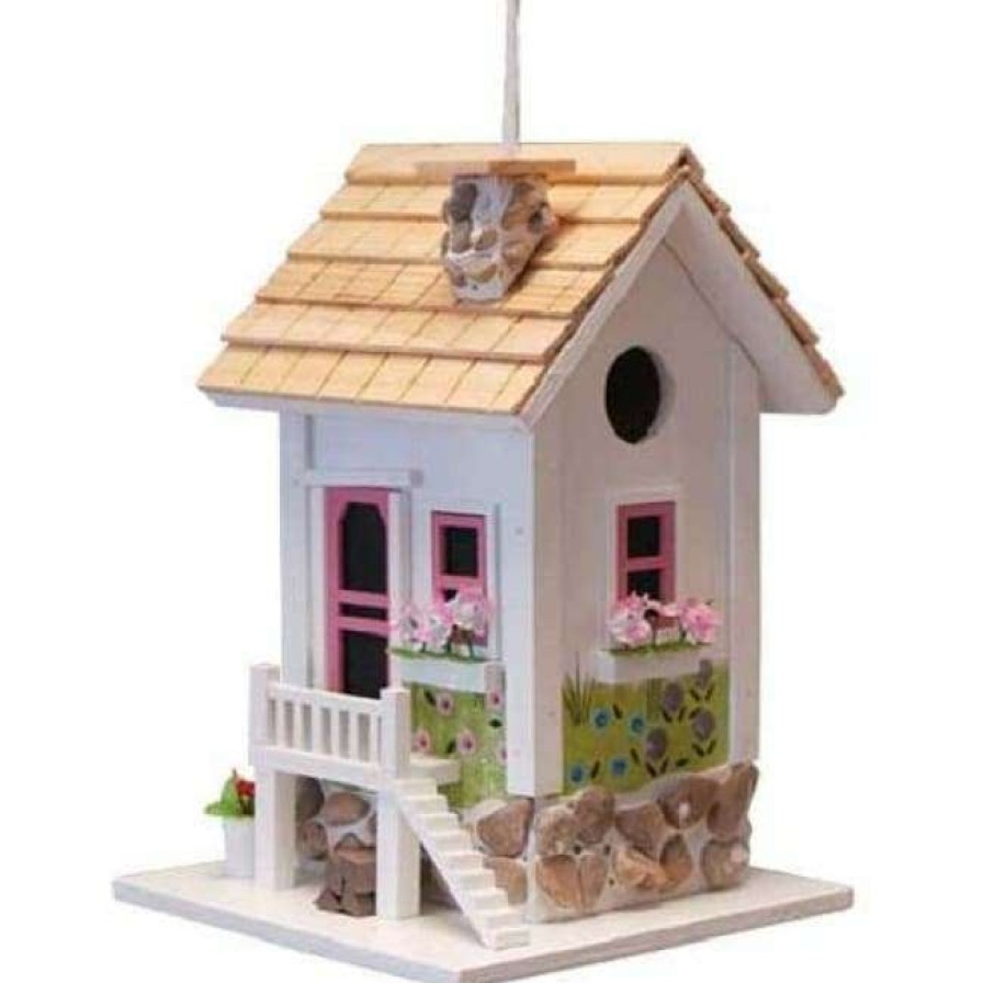 * Home Bazaar Decorative Houses May Cottage Bird House | Bird Houses