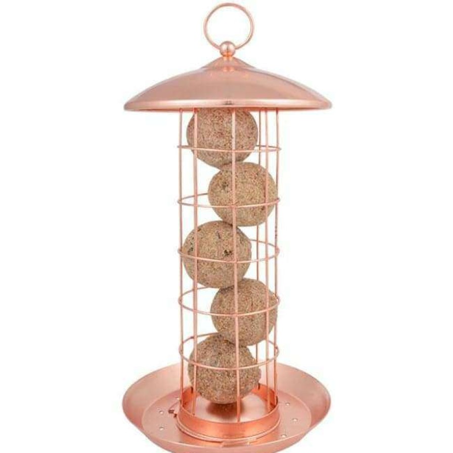 * Esschert Design Copper Colored Suet Ball Feeder | Bird Feeders