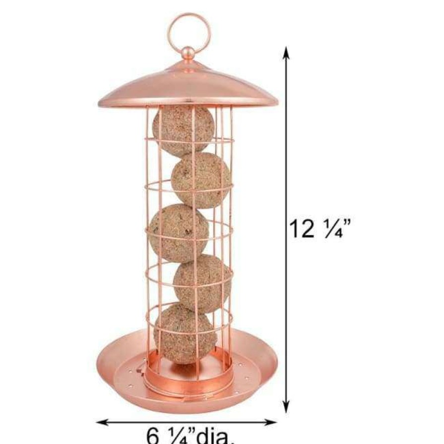 * Esschert Design Copper Colored Suet Ball Feeder | Bird Feeders